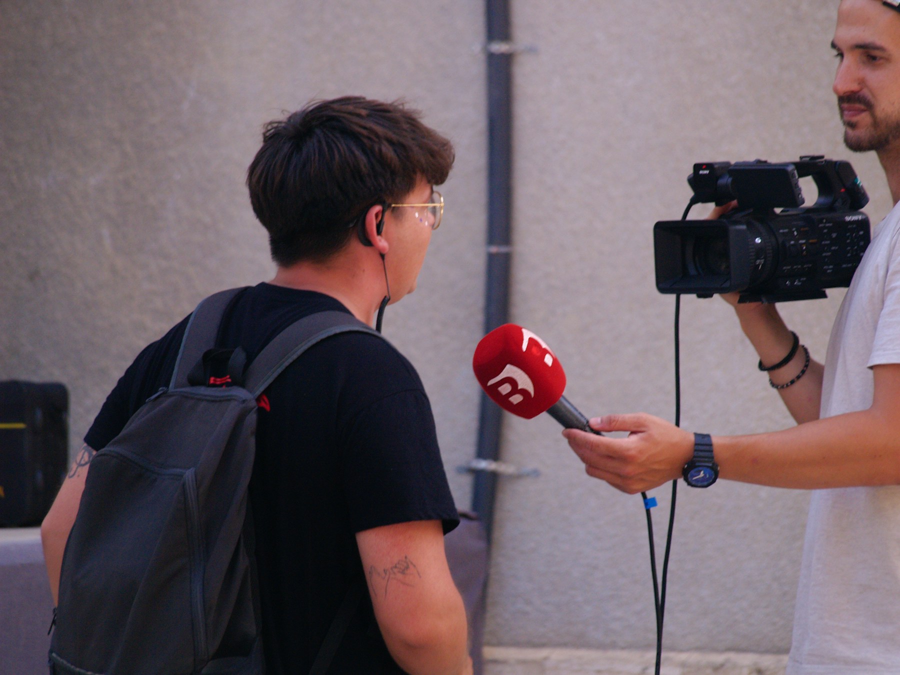 Novinarski intervju pred kamero
